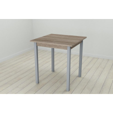 Стол кухонный Ferrum-decor Диего 75x70x70 Серый ДСП Сонома Трюфель 16мм (DIE0054)