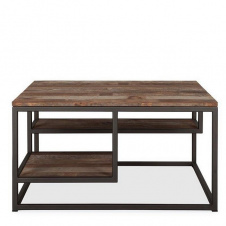 Кофейный журнальный столик в стиле LOFT (NS-496)