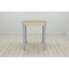 Стол кухонный Ferrum-decor Диего 75x70x70 Серый ДСП Сонома 16мм (DIE0053) Буча