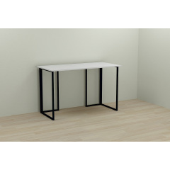 Комп'ютерний стіл Ferrum-decor Ханна 75x140x70 чорний ДСП Біле 16мм Харків