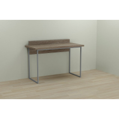 Комп'ютерний стіл Ferrum-decor Скай 75x140x70 сірий ДСП Дуб Сонома Труфель 32мм Кропивницький
