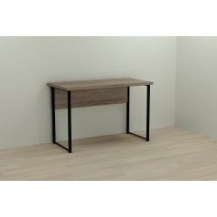 Компьютерный стол Ferrum-decor Курт 75x140x70 черный ДСП Дуб Сонома Труфель 32мм Киев
