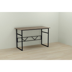 Комп'ютерний стіл Ferrum-decor Раян 75x100x60 чорний ДСП Дуб Сонома Труфель 16мм Мукачево