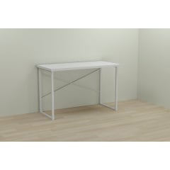 Комп'ютерний стіл Ferrum-decor Дейв 75x120x70 білий ДСП Біле 32мм Київ