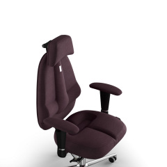 Крісло KULIK SYSTEM CLASSIC Тканина з підголівником без рядка Фіолетовий (12-901-BS-MC-0509) Чортків