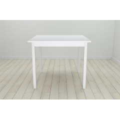 Стіл кухонний Ferrum-decor Дієго 75x80x80 Білий ДСП Біле 16мм (DIE0036) Чернівці