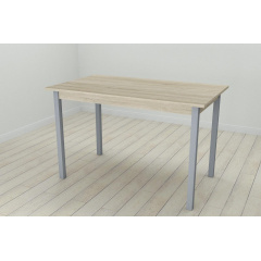 Стол кухонный Ferrum-decor Марио 75x120x80 Серый ДСП Сонома 16мм (MAR0060) Ковель