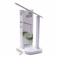 Настольная лампа светодиодная аккумуляторная EYE Protection Led Lamp 7031 3 режима 4Вт с подставкой для телефона Ужгород