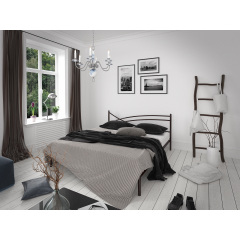 Кровать Tenero Гвоздика1 1800х1900 Черный бархат Черновцы