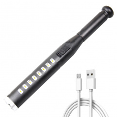 Светодиодный аккумуляторный фонарик SUN водонепроницаемый ударостойкий OLS LED+ 8 LED 30,5 см Тернополь