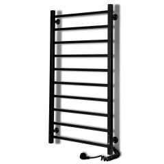 Полотенцесушитель Eraflyme 10 L 500 x 900 правое подключение Черный 215 Вт с терморегулятором и таймером Киев