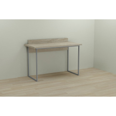 Компьютерный стол Ferrum-decor Скай 75x100x70 серый ДСП Дуб Сонома 32мм Киев