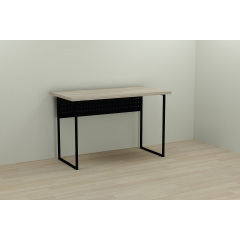 Комп'ютерний стіл Ferrum-decor Майк 75x140x70 чорний ДСП Дуб Сонома 32мм Суми