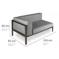 Модульный диван угловой в стиле LOFT (NS-1010) Киев