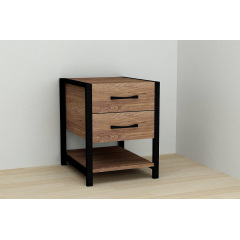 Тумба Ferrum-decor Вивьен 2/1 50x41x40 см Дуб (XK00129) Переяслав-Хмельницкий