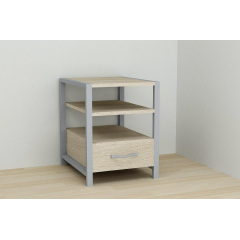 Тумба Ferrum-decor Вів'єн 1/1 50x41x40 см Дуб Сонома (XK00106) Київ