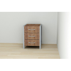 Тумба Ferrum-decor Вів'єн 3 50x41x40 см Дуб (XK00159) Житомир