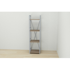 Этажерка Ferrum-decor Конект 120x34x28 см Дуб сонома (XK00251) Энергодар