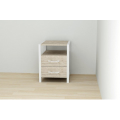 Тумба Ferrum-decor Вів'єн 2/2 50x41x40 см Дуб (XK00116) Пологи
