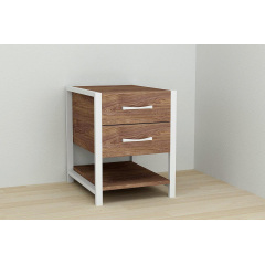 Тумба Ferrum-decor Вивьен 2/1 50x41x40 см Дуб (XK00135) Киев