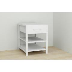 Тумба Ferrum-decor Вів'єн 1/2 50x41x40 см Білий (XK00079) Київ