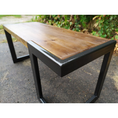 Столик журнальний, кавовий GoodsMetall у стилі Loft 700х500х450 "Жокей" Київ