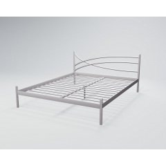 Кровать Tenero Гвоздика1 1200х1900 Белое серебро Софиевская Борщаговка