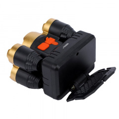 Фонарик налобный аккумуляторный COB 5 х CREE XPE светодиодов с USB зарядкой Тернополь