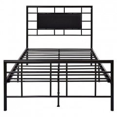 Кровать GoodsMetall металлическая в стиле LOFT 2000х1400х1200 К100 Ворожба