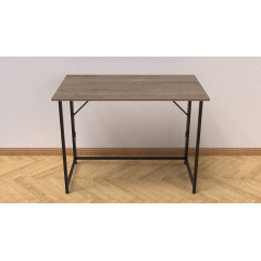 Стол раскладной Морис Ferrum-decor 750x1000x600 Черный металл ДСП Дуб Сонома Трюфель 16 мм (MORI005) Вишневе