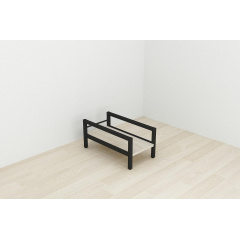 Подставка для системного блока Ferrum-decor Ники 21x24x45 Черный ДСП Сонома 16мм (NIK0004) Житомир