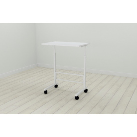 Стол приставной Ferrum-decor Амиго 62x60x40 металл Белый ДСП Белое 16мм (AMI0008)