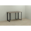 Компьютерный стол Ferrum-decor Ханна 75x100x60 черный ДСП Дуб Сонома Труфель 16мм Киев
