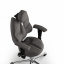 Кресло KULIK SYSTEM TRIO Ткань с подголовником без строчки Серебристый (14-901-BS-MC-0505) Приморск