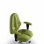 Кресло KULIK SYSTEM CLASSIC Антара без подголовника без строчки Оливковый (12-909-BS-MC-0303) Цумань
