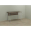 Компьютерный стол Ferrum-decor Курт 75x140x70 белый ДСП Дуб Сонома Труфель 32мм Львов