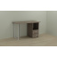 Компьютерный стол Ferrum-decor Отто 75x140x70 белый ДСП Дуб Сонома Труфель 16мм Белая Церковь