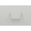 Полка настенная Ferrum-decor Изи 260x600x150 металл Белый ДСП Белое 16 мм (IZI0029) Кропивницкий