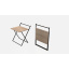 Стол трансформер Компакт 1 Ferrum-decor 750x790x720 Черный металл ДСП Дуб Сонома 16 мм (KOM104) Тернопіль