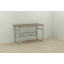 Компьютерный стол Ferrum-decor Раян 75x140x70 серый ДСП Дуб Сонома Труфель 16мм Кривой Рог