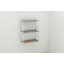 Книжная полка универсальная Ferrum-decor Стим 2 74x63x26 белый ДСП Дуб Сонома Трюфель 16мм (XK00047) Киев