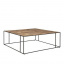 Кофейный журнальный столик в стиле LOFT (NS-499) Шостка