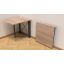 Стол-книжка трансформер Орион 1 Ferrum-decor 750x810x730 Черный металл ДСП Дуб Сонома 16 мм (ORI104) Харків