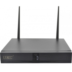 Комплект відеоспостереження бездротової DVR KIT CAD Full HD UKC 8004/6673 WiFi 4ch набір на 4 камери Суми