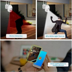 Уличная IP 4G SIM камера видеонаблюдения поворотная Rangecam 4GN3 WIFI 360° 2.0mp датчик движения запись Android & Iphone приложение IP66 Нікополь