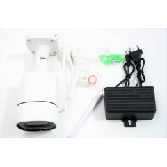 IP камера видеонаблюдения Tuya C16A Wi-Fi 3MP уличная с удаленным доступом White (3_00330) Оріхів