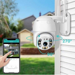 Вулична IP камера відеоспостереження UKC CAMERA CAD N3 WIFI IP 360/90 2.0 Мп поворотна з віддаленим доступом Ізюм
