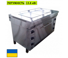 Плита електрична кухонна з плавним регулюванням потужності ЭПК-3Ш еталон Япрофі