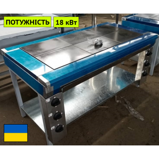 Плита електрична кухонна з плавним регулюванням потужності ЕПК-6 стандарт Япрофі