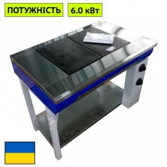 Плита электрическая кухонная с плавной регулировкой мощности ЭПК-2 стандарт Япрофи